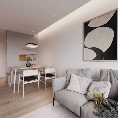 Contemporary Living Room at 303A punggol central