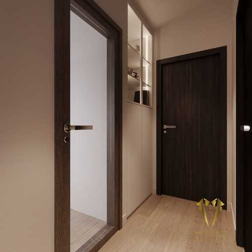 Contemporary Entryway at 303A punggol central