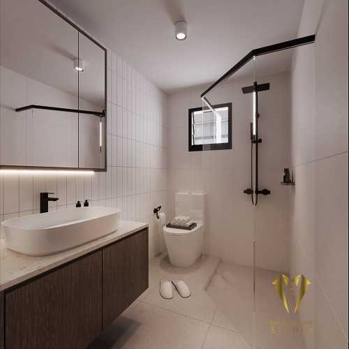 Contemporary Bathroom at 303A punggol central