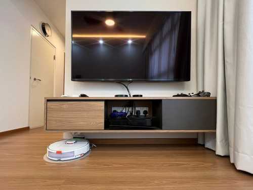 Scandinavian Living Room at Clementi Peaks