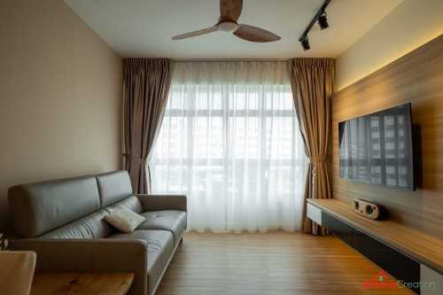 Scandinavian Living Room at Sunshine Gardens