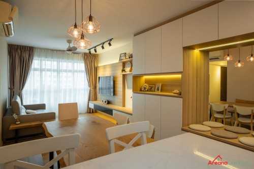 Scandinavian Living Room at Sunshine Gardens