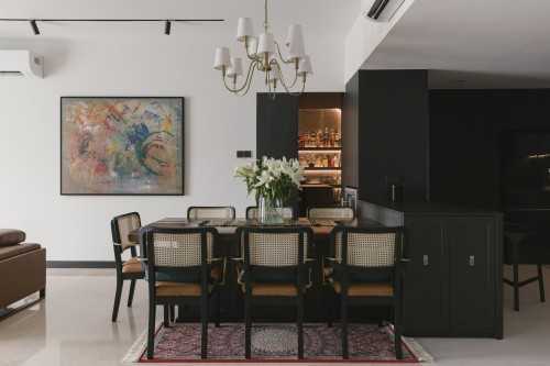 Modern Dining Room at Aspen Heights