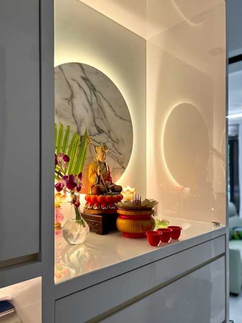 Modern Foyer at The Amore