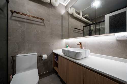 Contemporary Bathroom at Woodlands | 746 woodlands circle