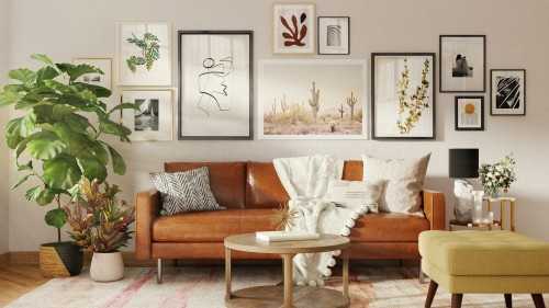 Eclectic Living Room at Joo Chiat Place