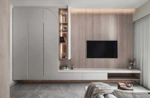 Scandinavian Living Room at 23 Stirling