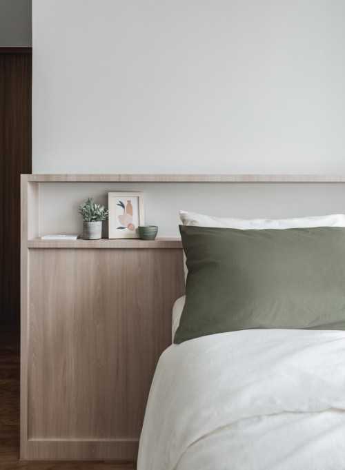 Scandinavian Bedroom at 23 Stirling