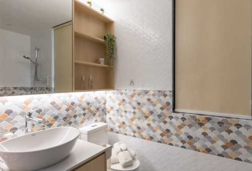 Modern Bathroom at Punggol Central