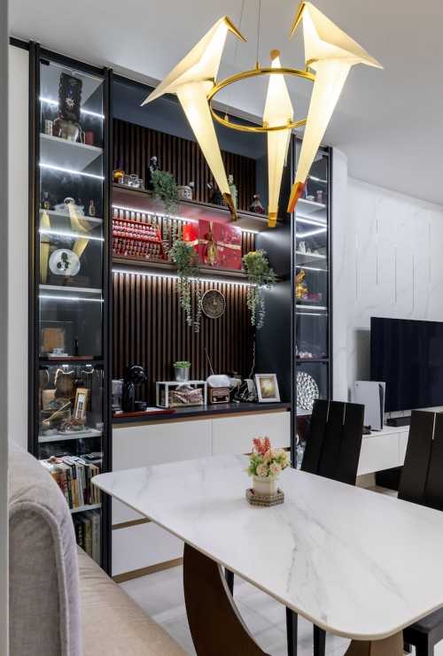 Modern Dining Room at Punggol Central