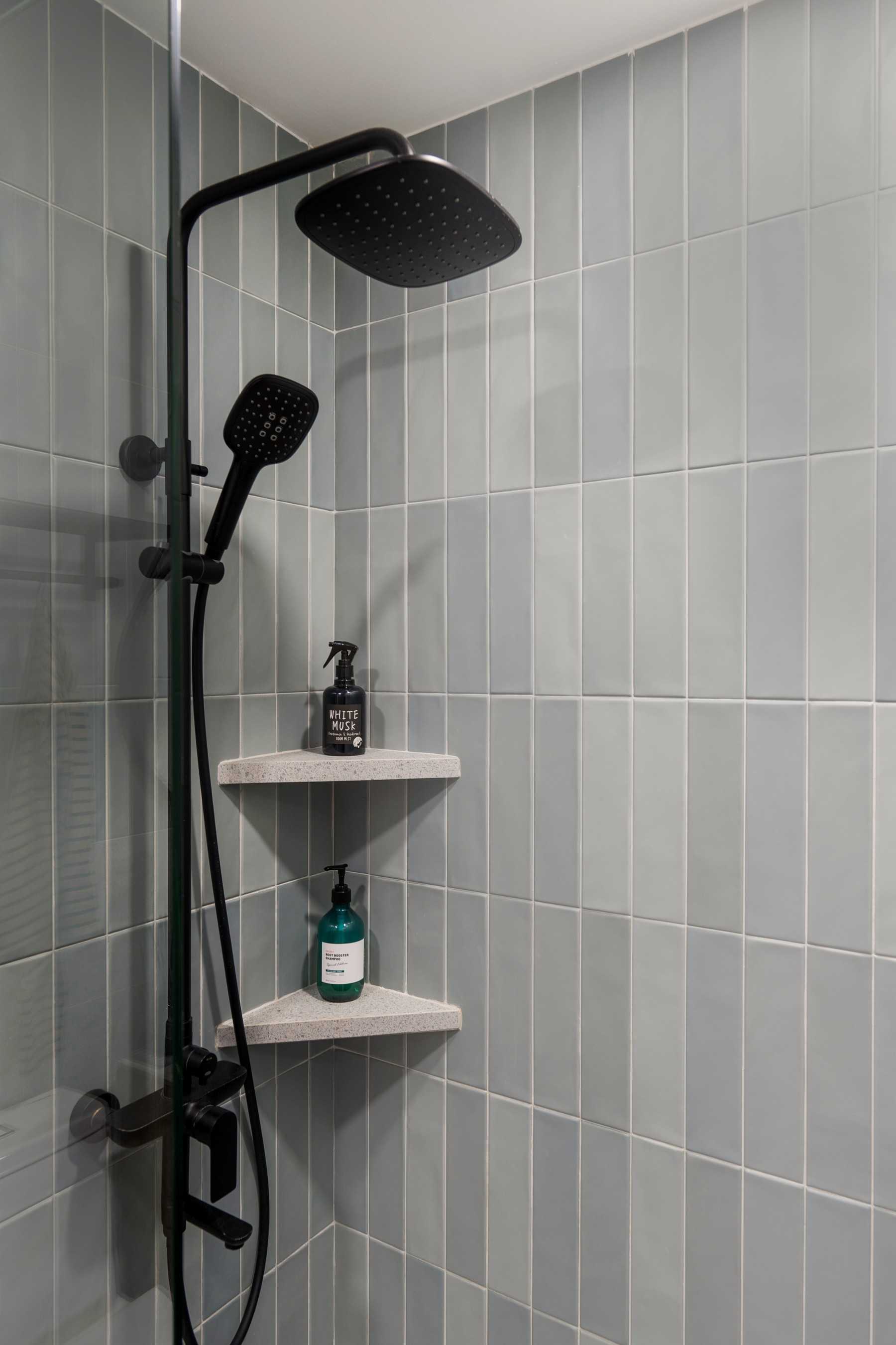 Modern Bathroom with Bathroom Accessories and Showers