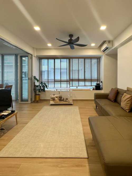 Scandinavian Living Room at Idyllic East