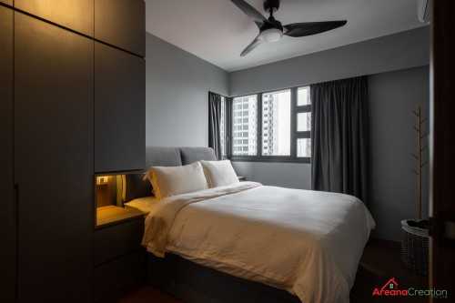 Scandinavian Bedroom at 466 Clementi