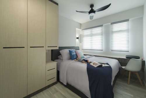 Scandinavian Bedroom at St George Towers