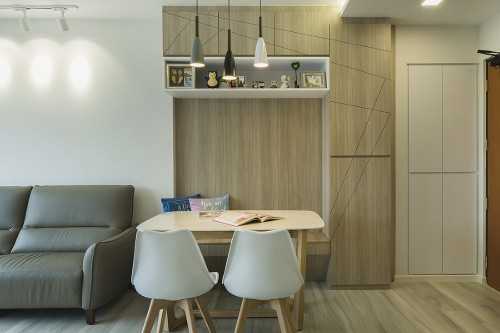 Scandinavian Dining Room at St George Towers