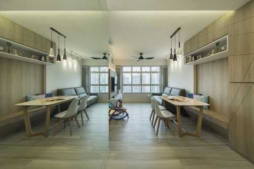 Scandinavian Dining Room at St George Towers