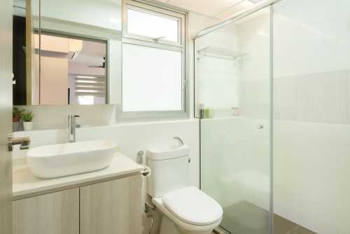 Minimalist Bathroom at St George Towers