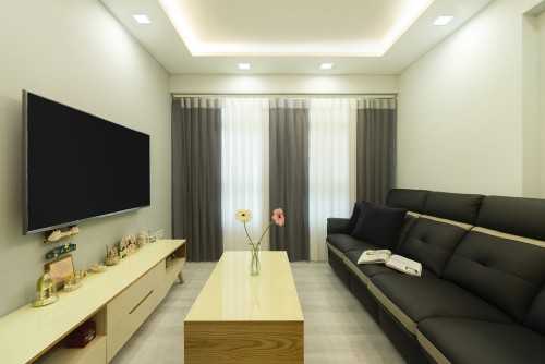 Minimalist Living Room at St George Towers