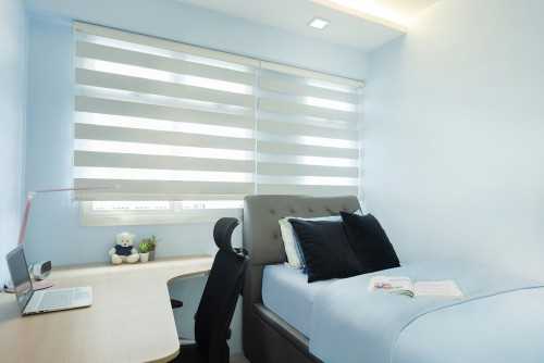 Minimalist Bedroom at St George Towers