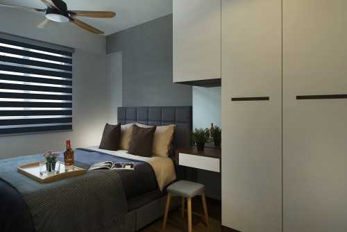 Contemporary Bedroom at St George Towers