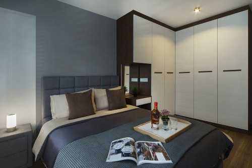 Contemporary Bedroom at St George Towers