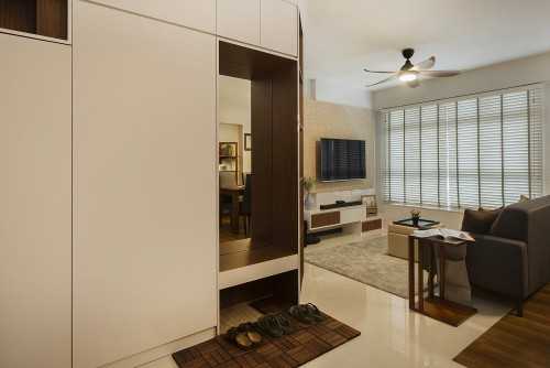 Contemporary Living Room at St George Towers