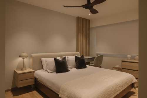Modern Bedroom at 113A Alkaff Crescent