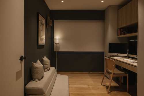 Modern Home Office at 113A Alkaff Crescent