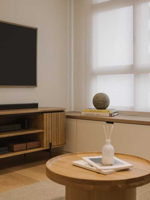 Modern Living Room at 113A Alkaff Crescent