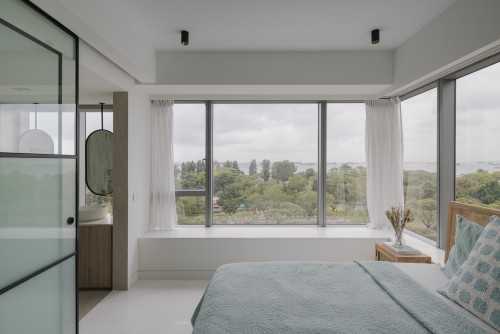 Modern Bedroom at Silversea