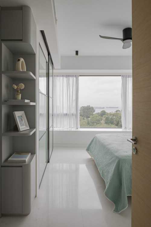 Modern Bedroom at Silversea