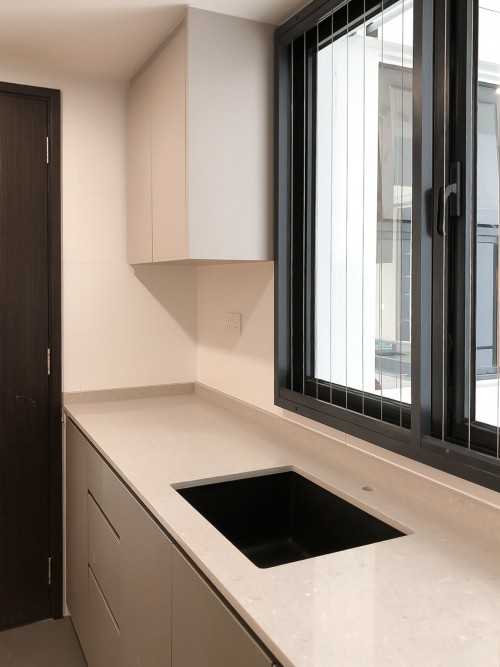 Modern Kitchen at RiverParc Residence