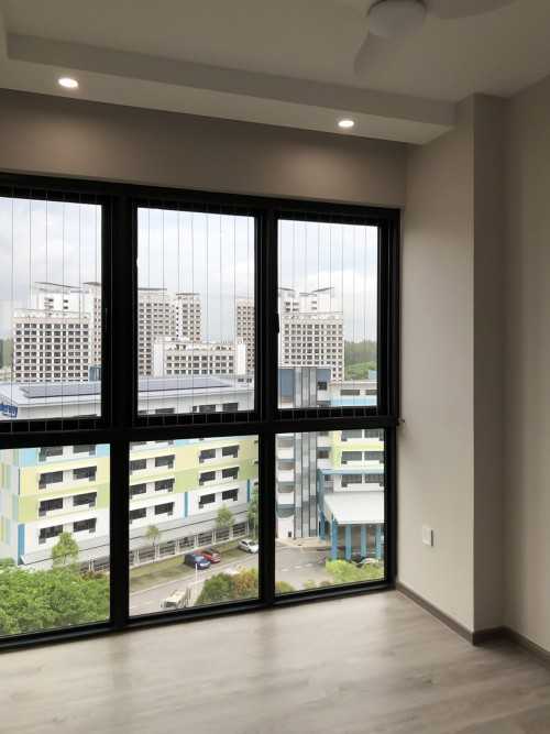 Modern Living Room at RiverParc Residence