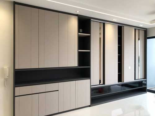 Modern Living Room at RiverParc Residence
