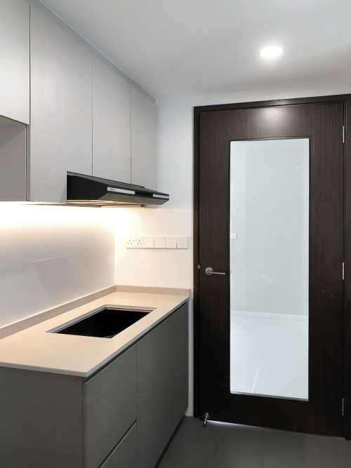 Modern Kitchen at RiverParc Residence