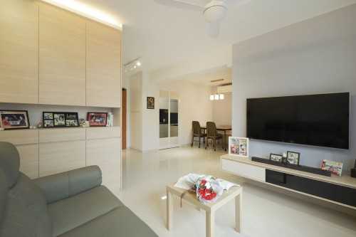 Scandinavian Living Room at Canberra Street