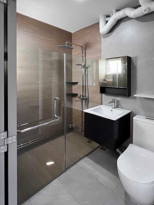 Scandinavian Bathroom at Tampines Polyview