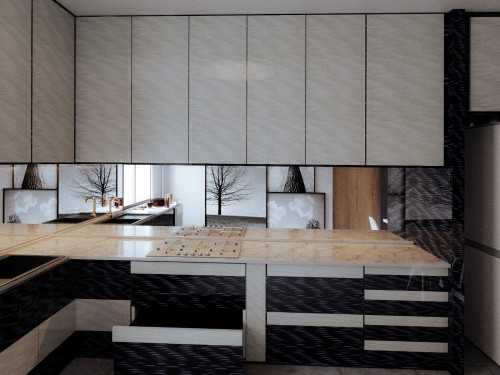 Modern Kitchen at Jalan Kelichap