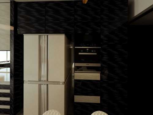 Modern Kitchen at Jalan Kelichap
