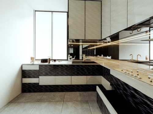 Modern Kitchen at Jalan Kelichap