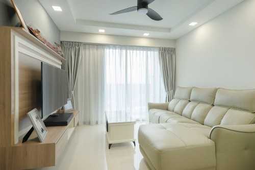 Scandinavian Living Room at Canberra Street