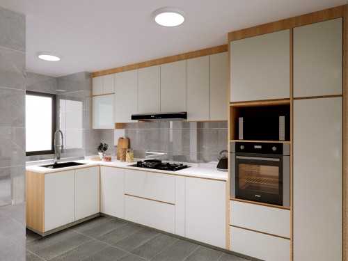 Minimalist Kitchen at Blk 98 Whampoa Drive