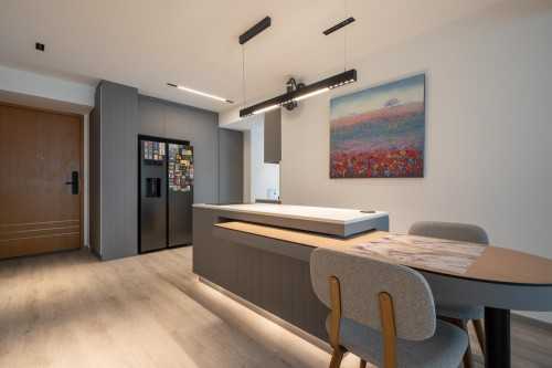 Modern Kitchen at Sengkang | The Quartz