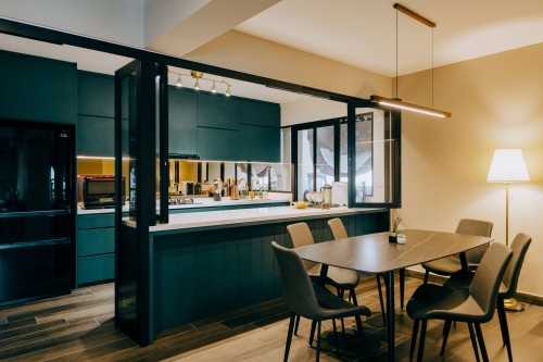 Country Dining Room at 4-Room BTO @ Sumang