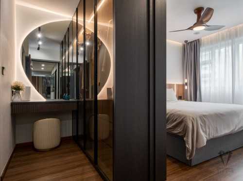 Contemporary Bedroom at boon lay 216a