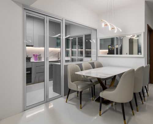 Scandinavian Dining Room at Yishun 476A