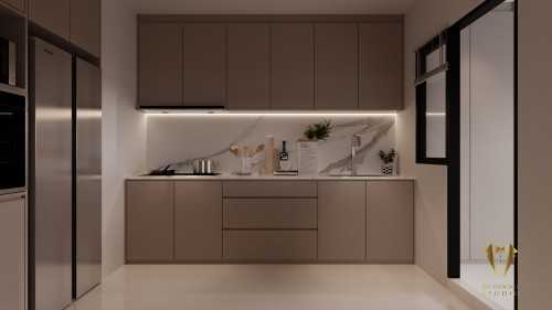 Contemporary Kitchen at Woodlands blk 891