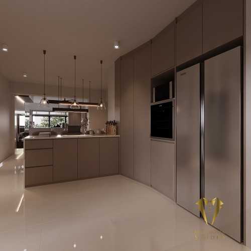 Contemporary Kitchen at Woodlands blk 891