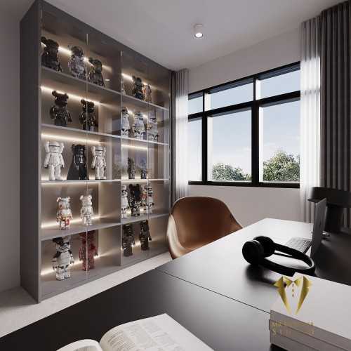 Contemporary Bedroom at ubi grove 358A