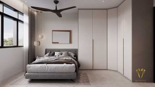 Contemporary Bedroom at ubi grove 358A